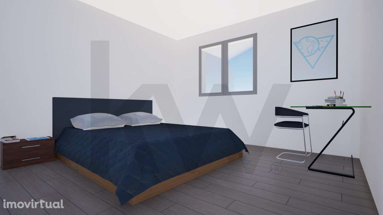 Apartamento T2 com Lugar de Estacionamento totalmente remodelado e a e - Grande imagem: 4/18