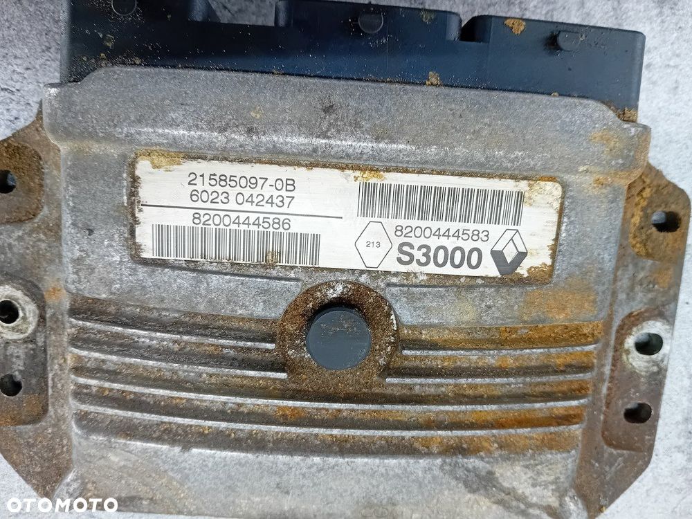KOMPUTER, STEROWNIK RENAULT ESPACE IV 8200444586 21585097-0B 2.0 16V BOSCH - 7