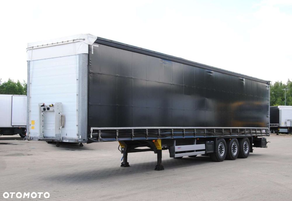 Schmitz Cargobull SCS kurtyna, podnoszona oś - 7