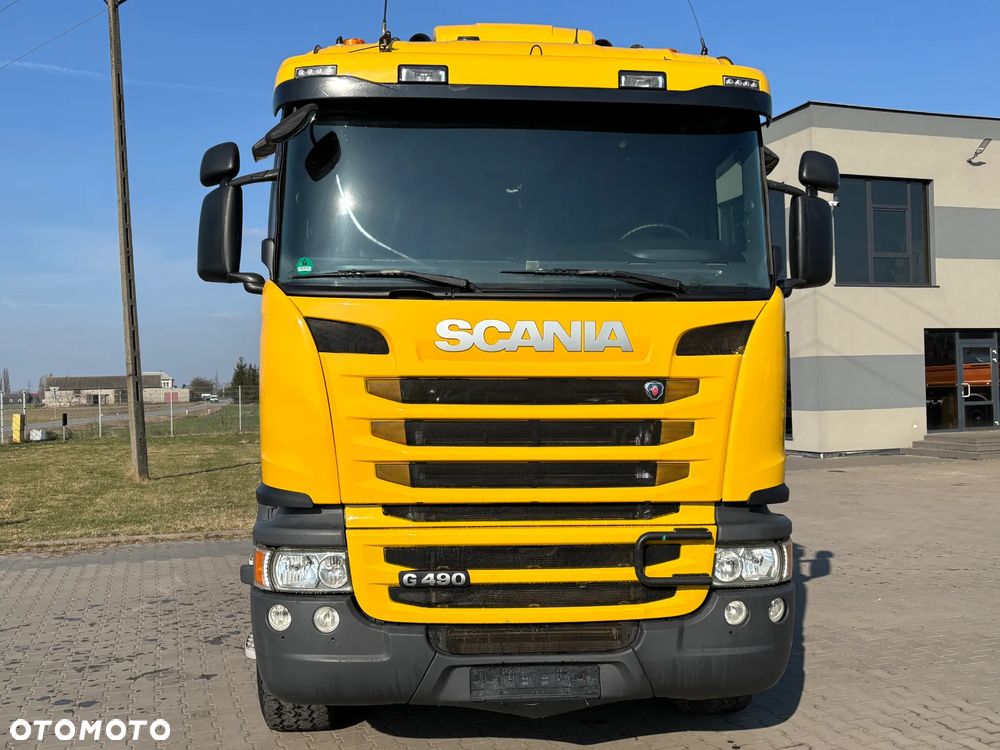 Scania Scania G490  4x4 stały napęd na wał, EURO 6, skrzynia redukcyjna , biegi terenowe , hydraulika do wywrotu, z Niemiec (G410 , G450) - 7