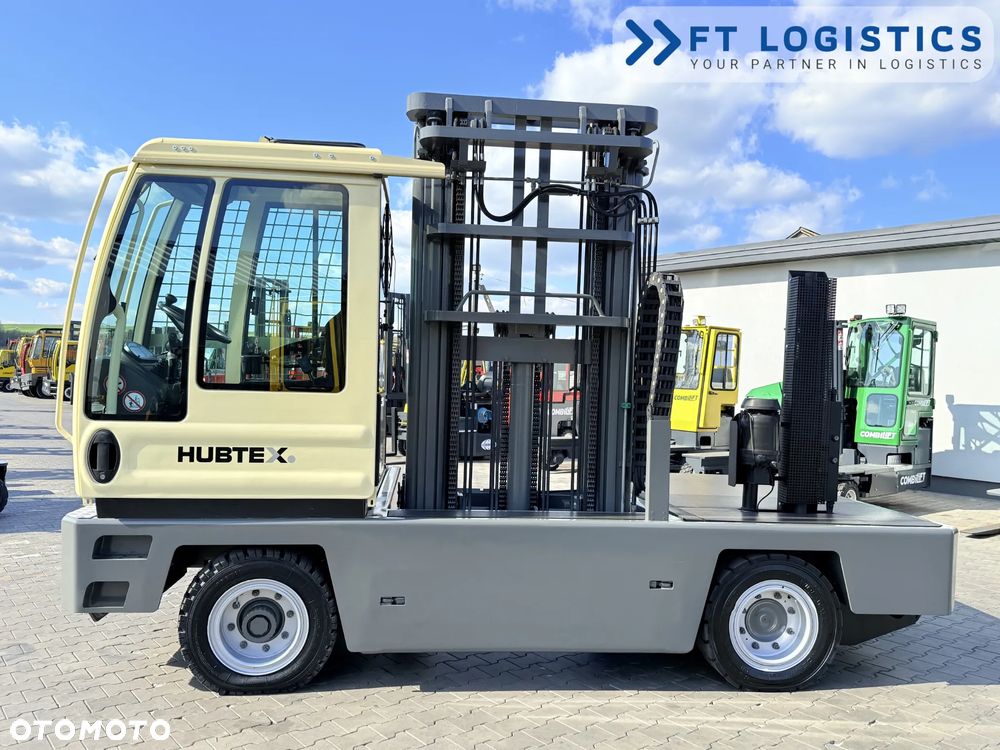 Hubtex WÓZEK BOCZNY | HUBTEX S50D | DIESEL | TRIPLEX 6300MM | PLATFORMA 1600MM | POZYCJONER WIDEŁ | WOLNY SKOK | REGULOWANA WIDŁA | STAN IDEALNY | Szeroka oferta wózków czterokierunkowych i bocznych, dopasowanych do różnorodnych potrzeb i zastosowań - 8