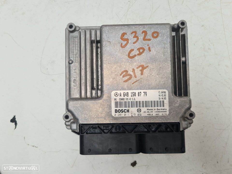 CENTRALINA BOSCH ORIGINAL A6481500779 0281011719 MERCEDES BENZ CLASS E W211 320 3.2 CDI - 2