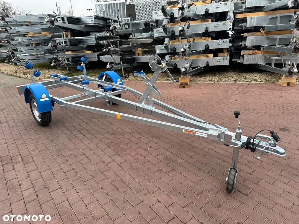 Neptun Przyczepa Neptun N7-17 NAVY 1 osiowa pod łodzie ponton do 5,5m - 2