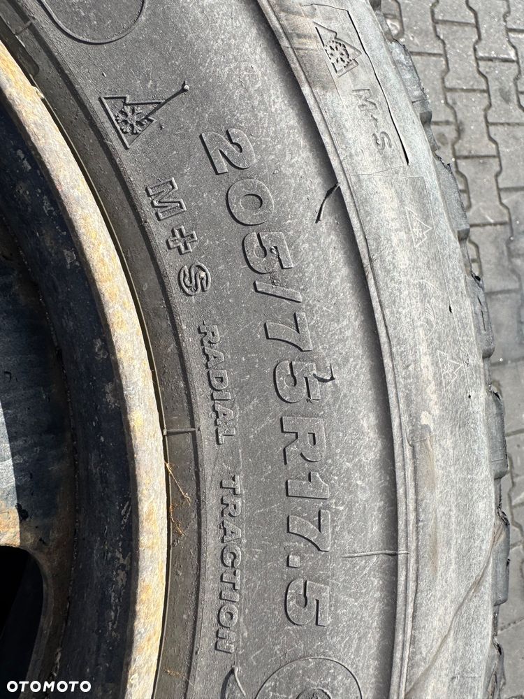 Kompletne koło, felga, opona Bridgestone 205/75 R17,5, komplet 4 sztuk - 3