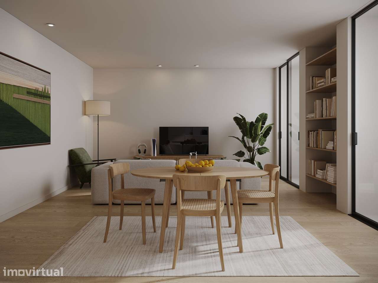Apartamento T1+1 em construção no Polo Universitário - Grande imagem: 5/7