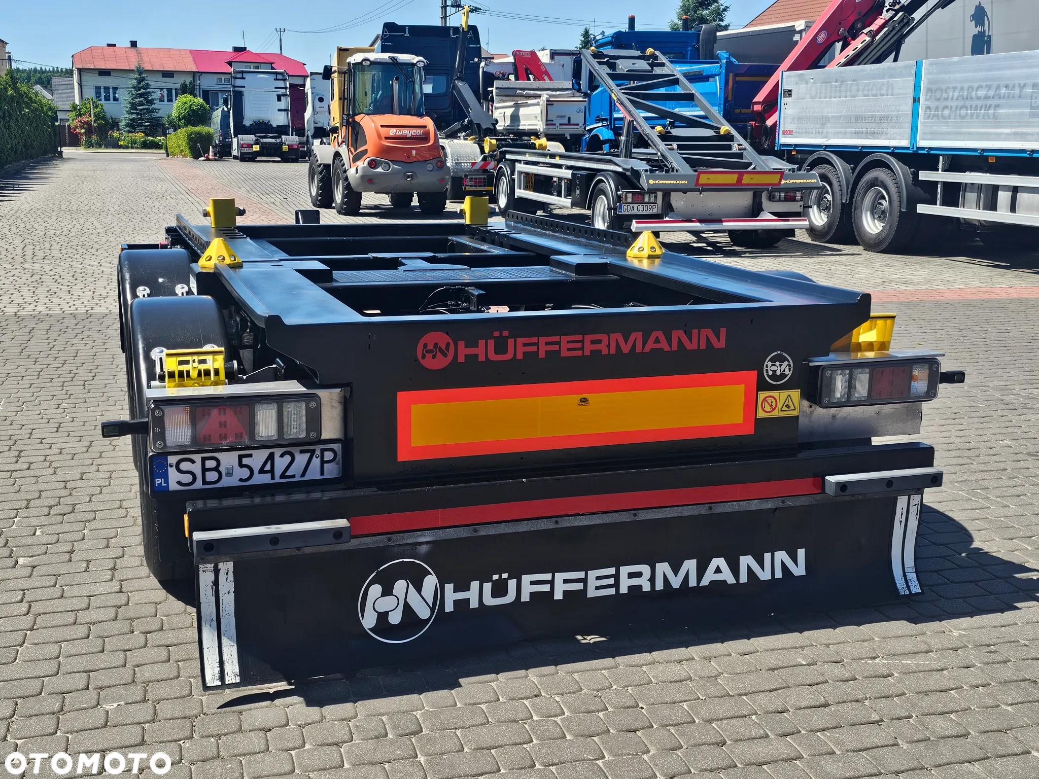 Huffermann TANDEM DO BRAMOWCA I HAKOWCA Ład.12 ton - 4
