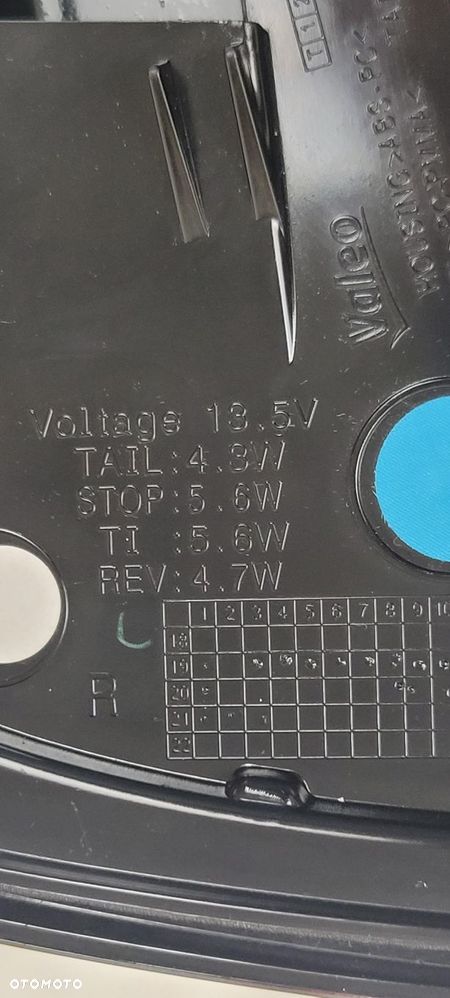 LAMPA TYLNA LED PRAWA OPEL CORSA F 2019- 9829317880 OPEL - 11