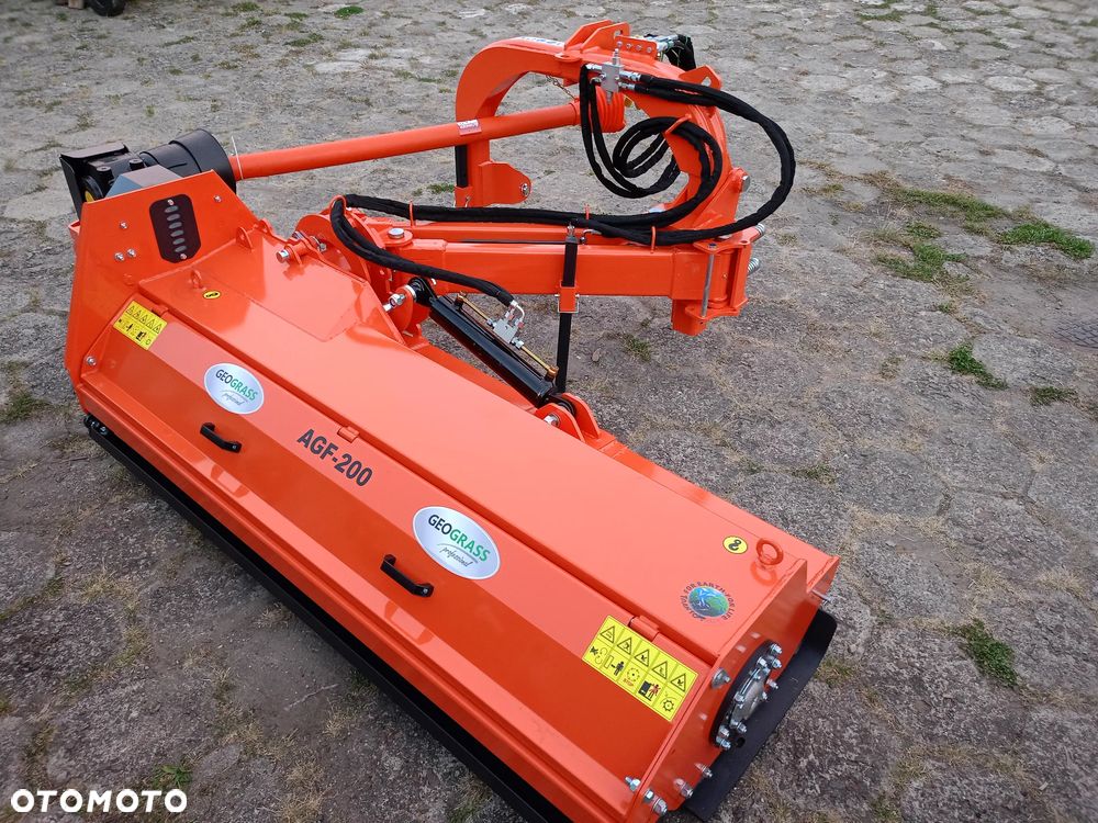 Inny Kosiarka Bijakowa tylno boczna AGF 200 Geograss Mulczer Rozdrabniacz na wysięgniku  Transport Raty - 4