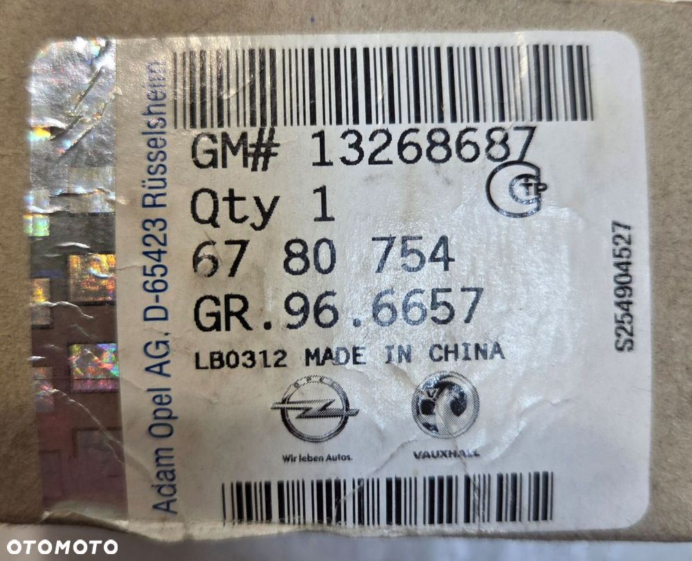 PRZEŁĄCZNIK MULTIFUNKCJI KIEROWNICY OPEL MERIVA B 13268687 NOWY ORYGINAŁ - 6