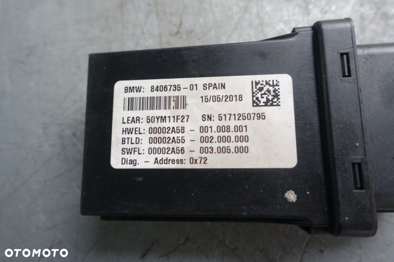 MODUŁ ŚWIATŁA BMW F750 19r. 8406735-01 - 2