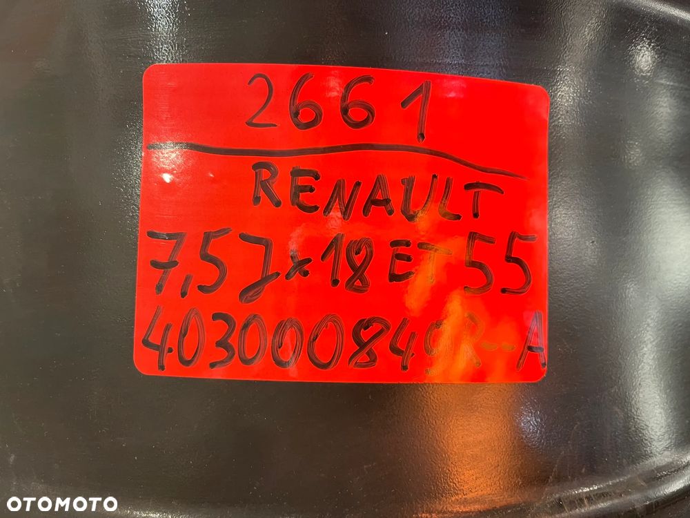 Renault Clio RS 7,5 18 5x114,3 ET 55 403000849R--A 1szt. - 4