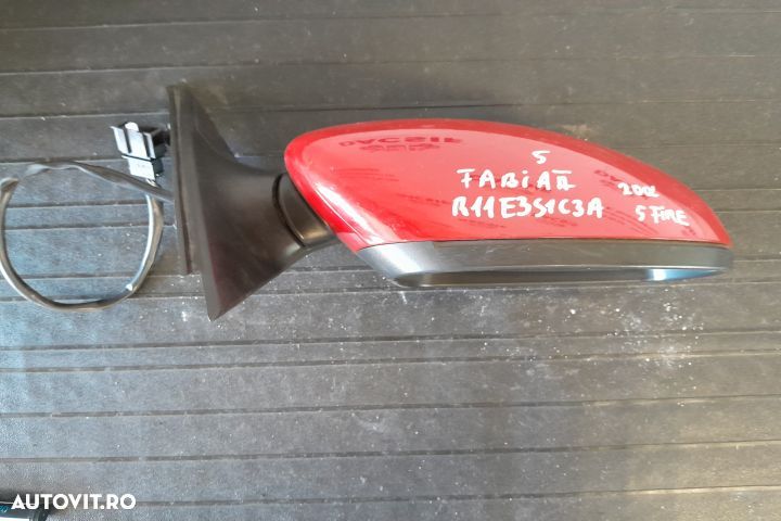 Oglinda dreapta electrica E901034287 5 FIRE E901034287 5 FIRE Skoda F - 2