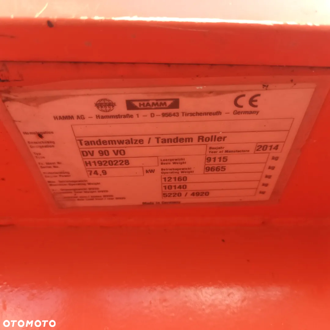 Hamm DV 90 VO - 26