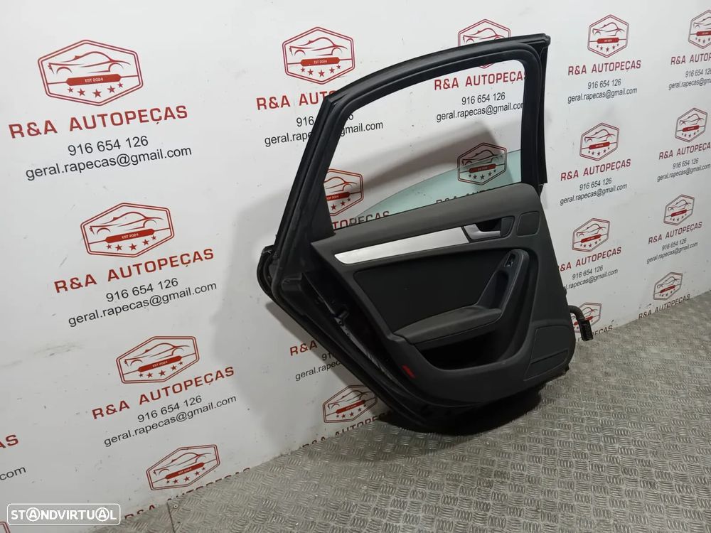 Porta Trás Esquerda Audi A4 B8 Sedan Original - 8