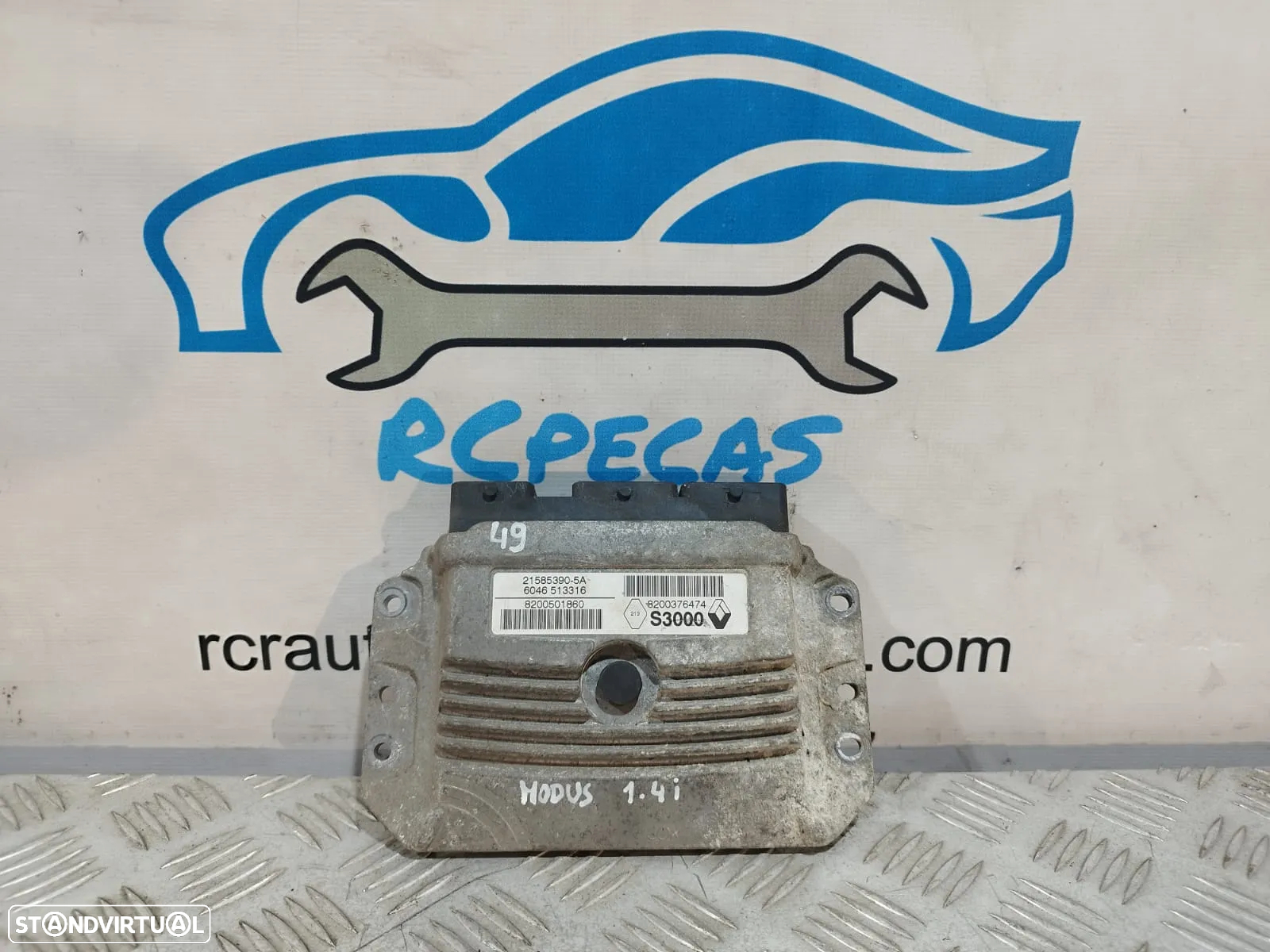 Centralina ECU motor Renault Modus 1.4i - 2