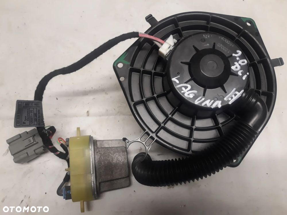 DMUCHAWA WENTYLATOR RENAULT LAGUNA III 2,0 DCI 2008r  8400004+ REZYSTOR 52419741 - 4