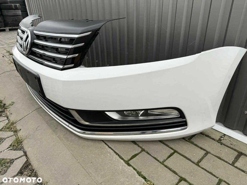 Vw Passat B7 Zderzak Przód Przedni Kompletny LB9A 10-14 - 10