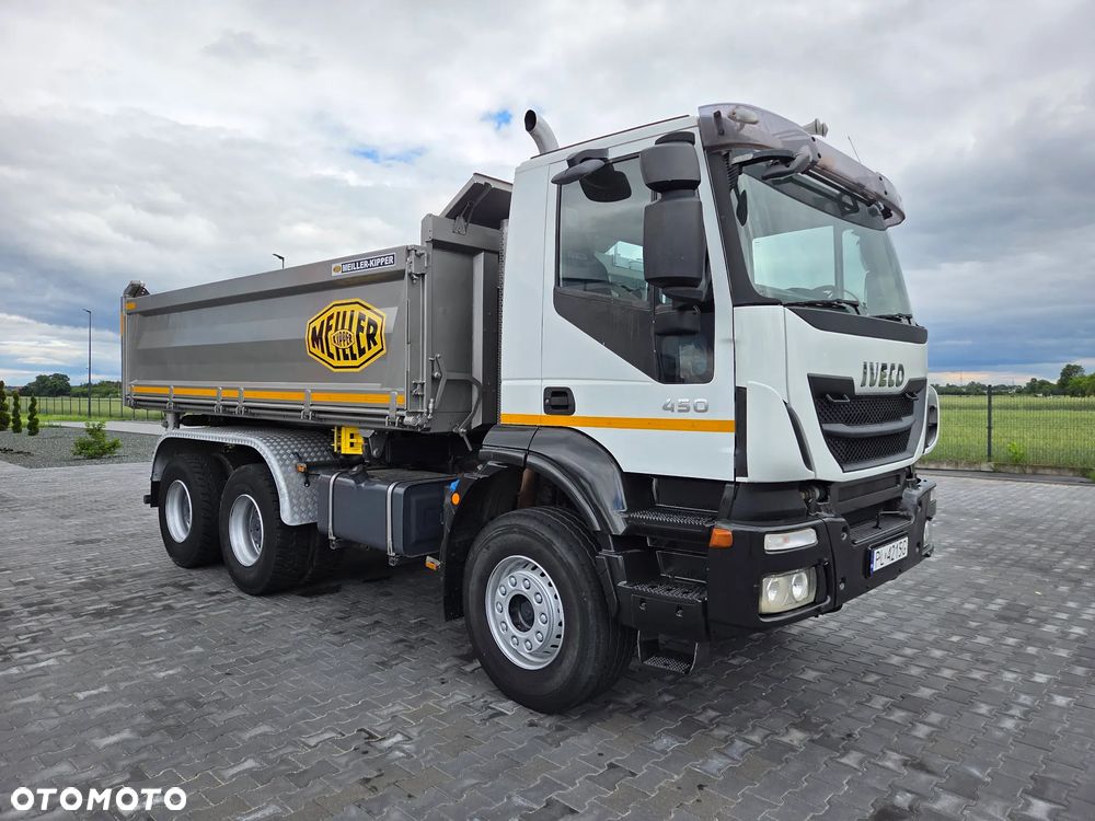 Iveco 450 Trakker / Hydroburta / 6x4 / stan idealny !!! / - 9