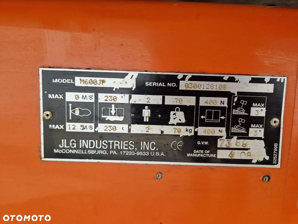 JLG M 600 JP R335 - 9