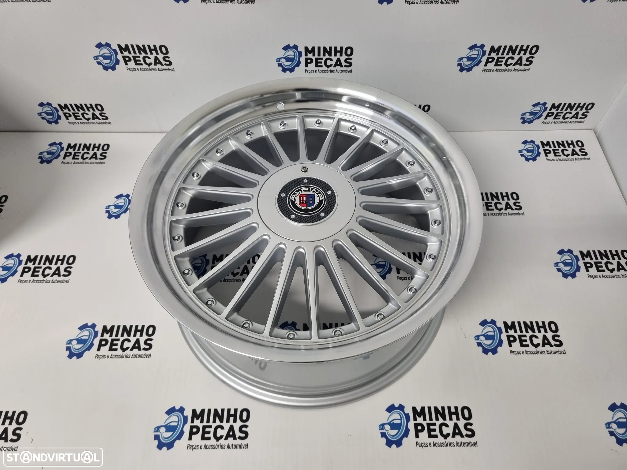Jantes BMW Alpina Retro em 18 Hyper Silver (5x112 | 5x120) - 7