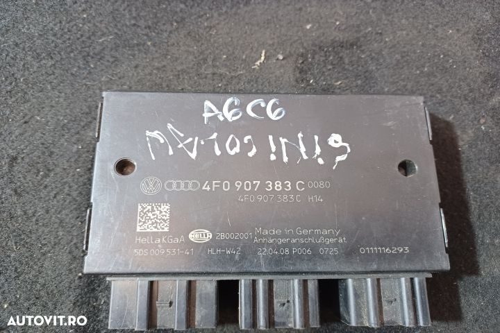 Calculator carlig remorca 4F0907383C 4F0907383C Audi A6 4F/C6 [2004 - - 3