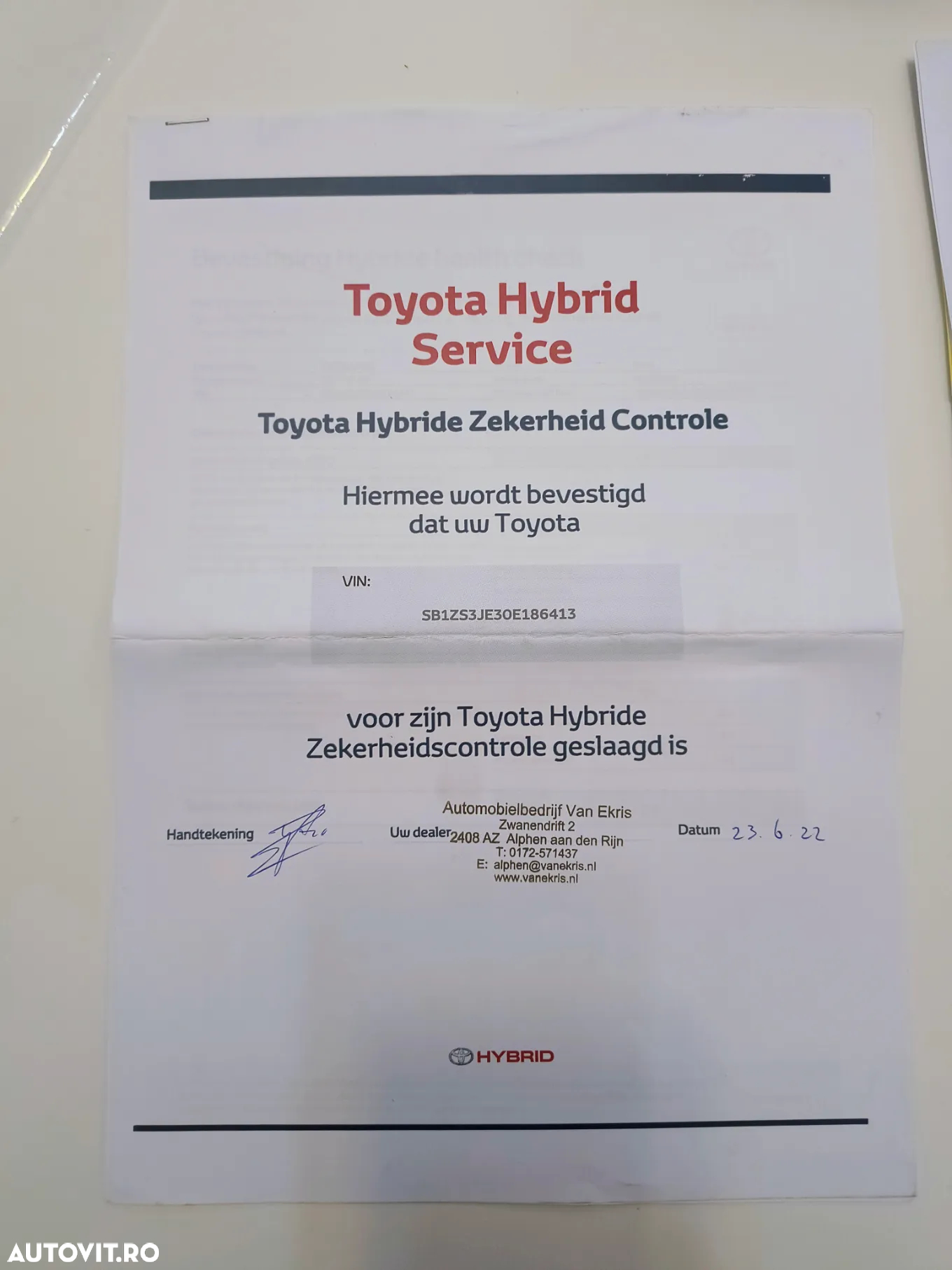 Toyota Auris 1.8 VVT-i Hybrid Automatik Executive - 16