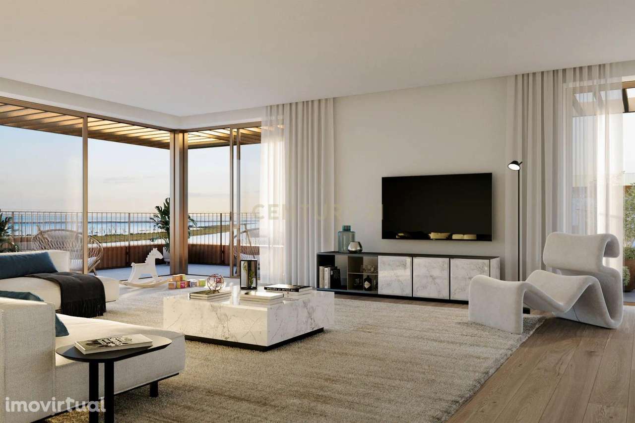 Apartamento T3 com varanda contínua e vista de Rio | Edíficio Alma, Vi - Grande imagem: 2/26