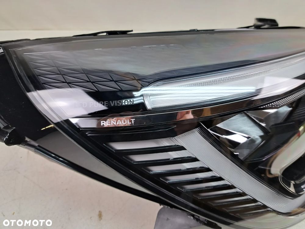 RENAULT CLIO V 5 FULL LED PRAWY REFLEKTOR LAMPA CZARNA 260104922R - 4