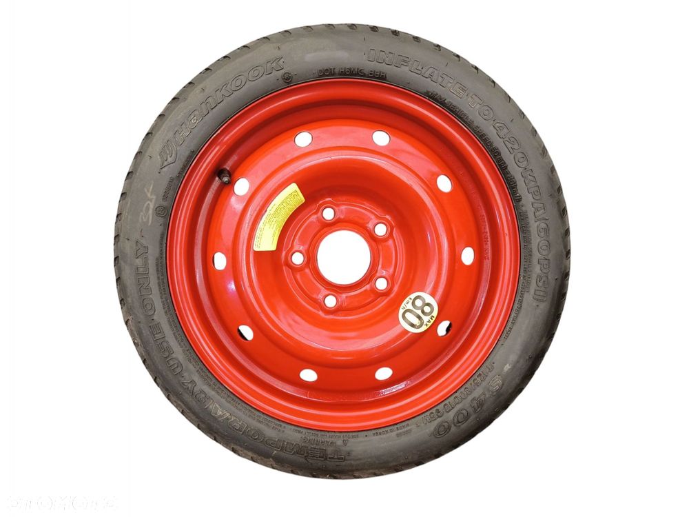 KOŁO DOJAZDOWE DOJAZDÓWKA 15'' KIA SOUL I (2008-2011) 125/80/15 5X114,3 - 1