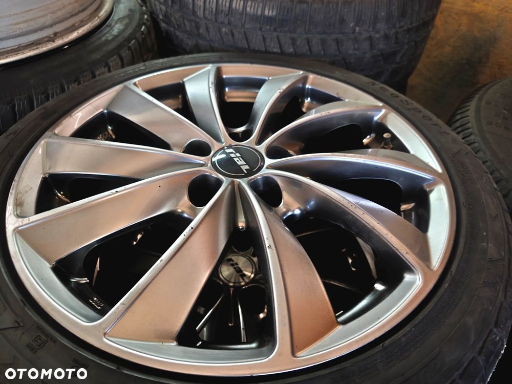 5x112 Felgi Aluminiowe Alufelgi 17 Koła Letnie lato AUDI A4 B5 B6 B7 A6 C5 C6 SEAT EXEO VW PASSAT B5 B6 B7 SKODA SUPERB MERCEDES 5mm Legnica ALU-RAD 215/45 21r. - 7