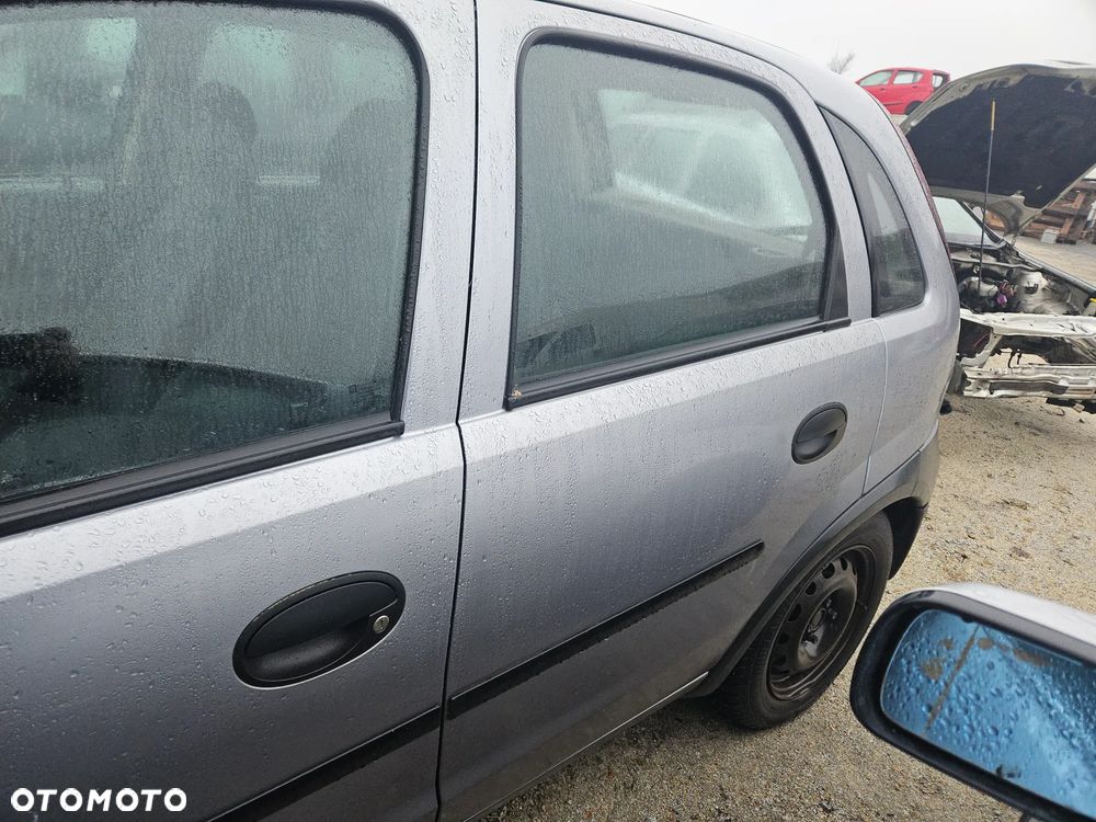 zderzak tyl maska drzwi  Opel Corsa C 2003r Z163 - 5