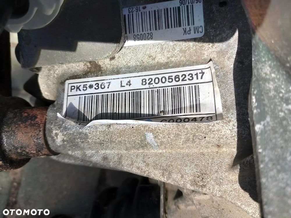 Skrzynia biegów Nissan Interstar 2.5 dci PK5367 - 4