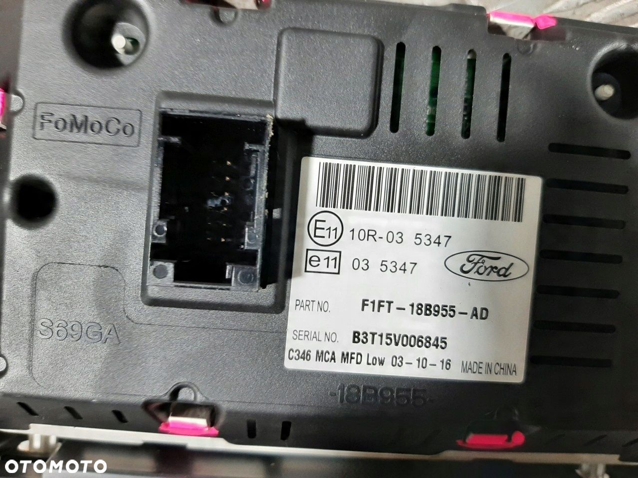 FORD FOCUS MK3 FL 17R RADIO CD PANEL WYSWIETLACZ - 5