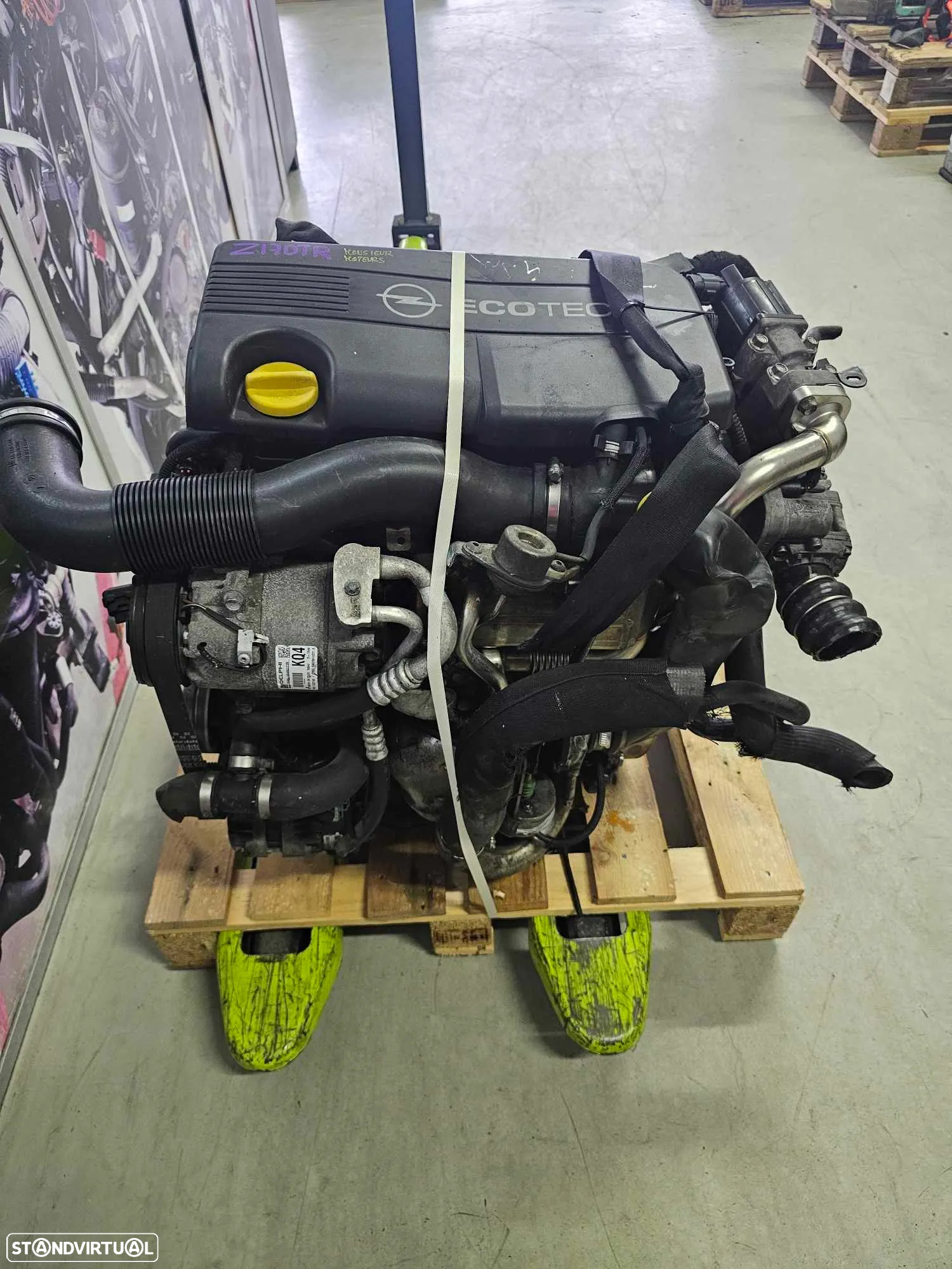 Motor Opel Astra 1.7 CDTI de 125cv, ref Z17DTR - 2