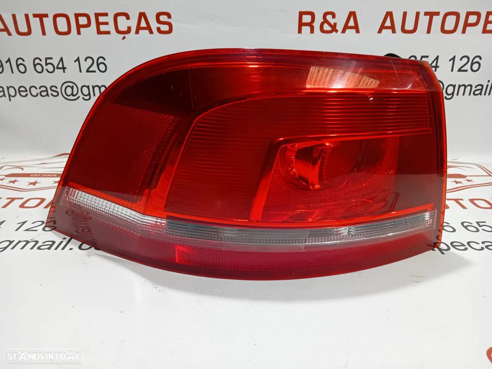 Farolins Trás Traseiro Esquerdo Passat B7 Avant Original - 11