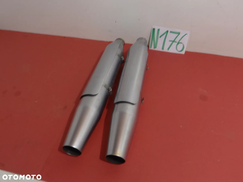 N176  HARLEY DAVIDSON TŁUMIK TŁUMIKI WYDECH SOFTAIL HARITAGE FAT BOY HARFXS1584 1688 - 1