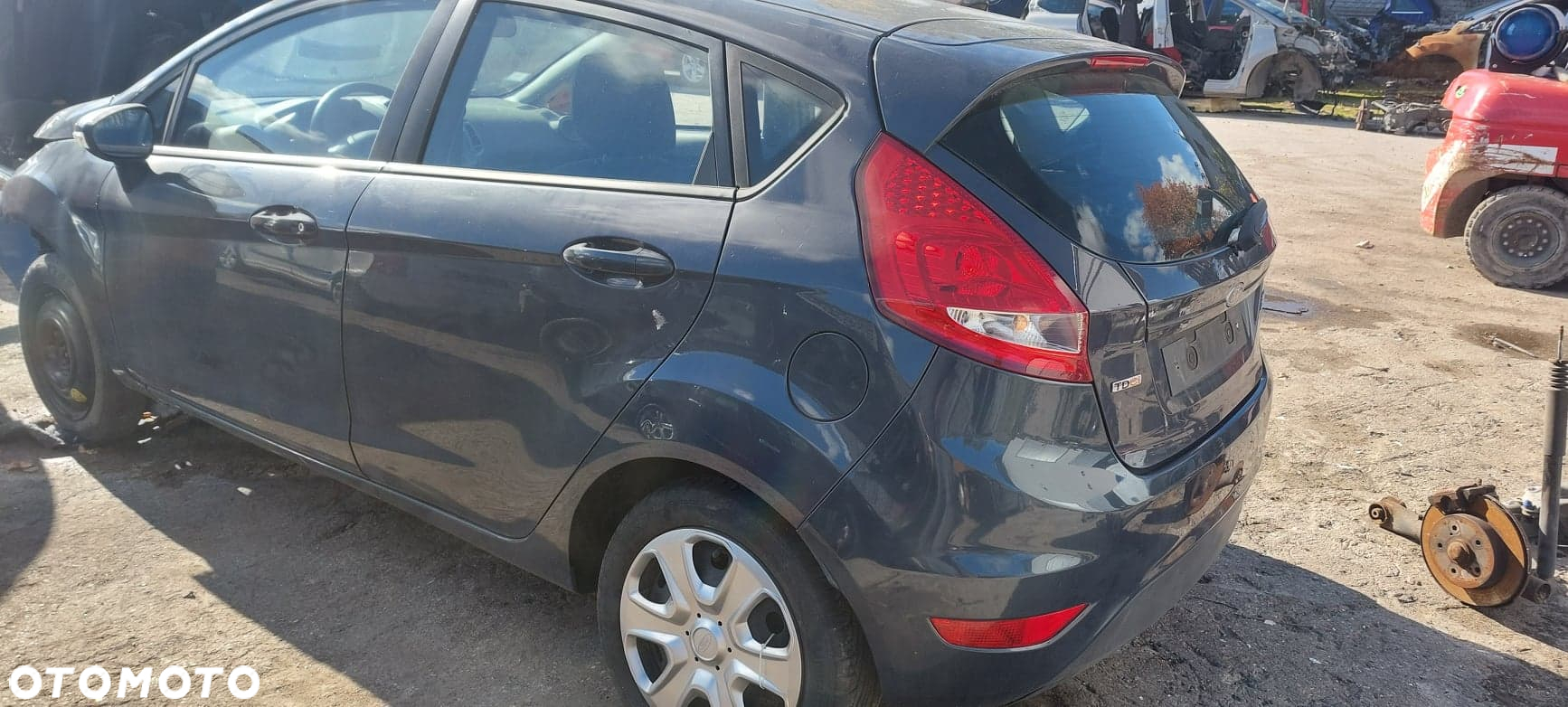 Ford Fiesta mk7 1,4 TDCI 70KM zestaw do odpalenia immo - 7