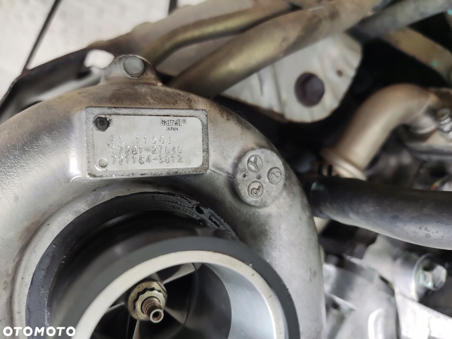 SILNIK KOMPLETNY WTRYSKIWACZE TURBOSPRĘŻARKA TOYOTA RAV4 II 1CD 2001-2005 - 8