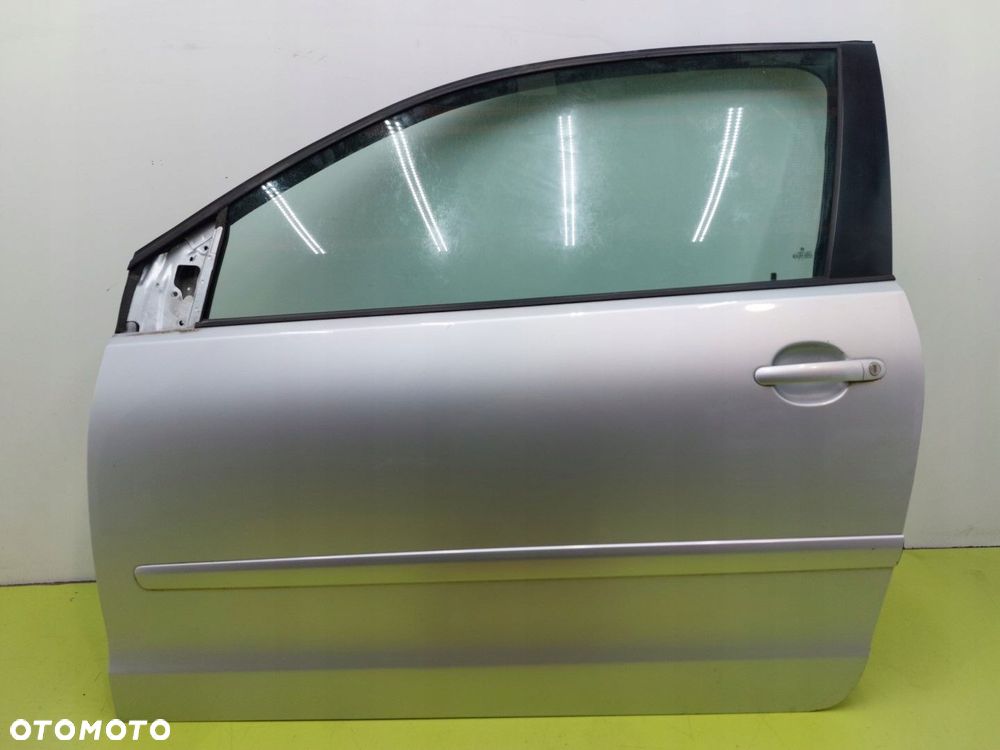 Drzwi lewe VW POLO IV 2001-2008 3 DRZWI LA7W Srebrny 6Q0837751 - 1