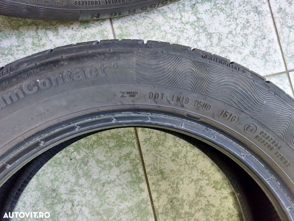 2 anvelope 195/55 R16 Continental - 7