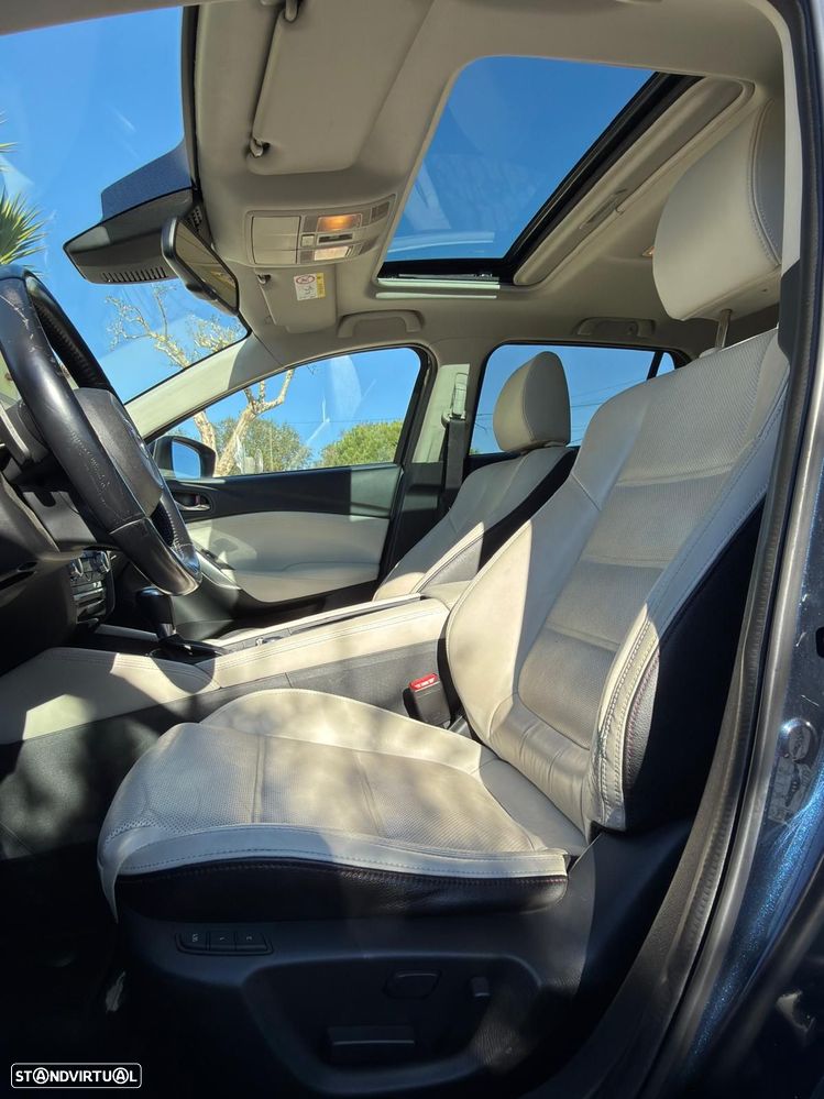 Mazda 6 M6 2.2 SKY-D Excellence AT P.Leather White+Cruise Pack+TAE+Navi - 18