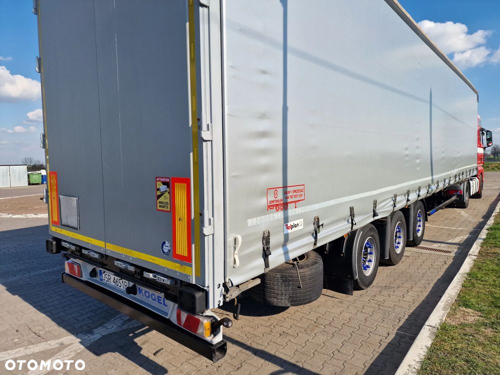 Kögel MULDA MEGA - SAF - OŚ PODNOSZONA - NOWE PLANDEKI - 13