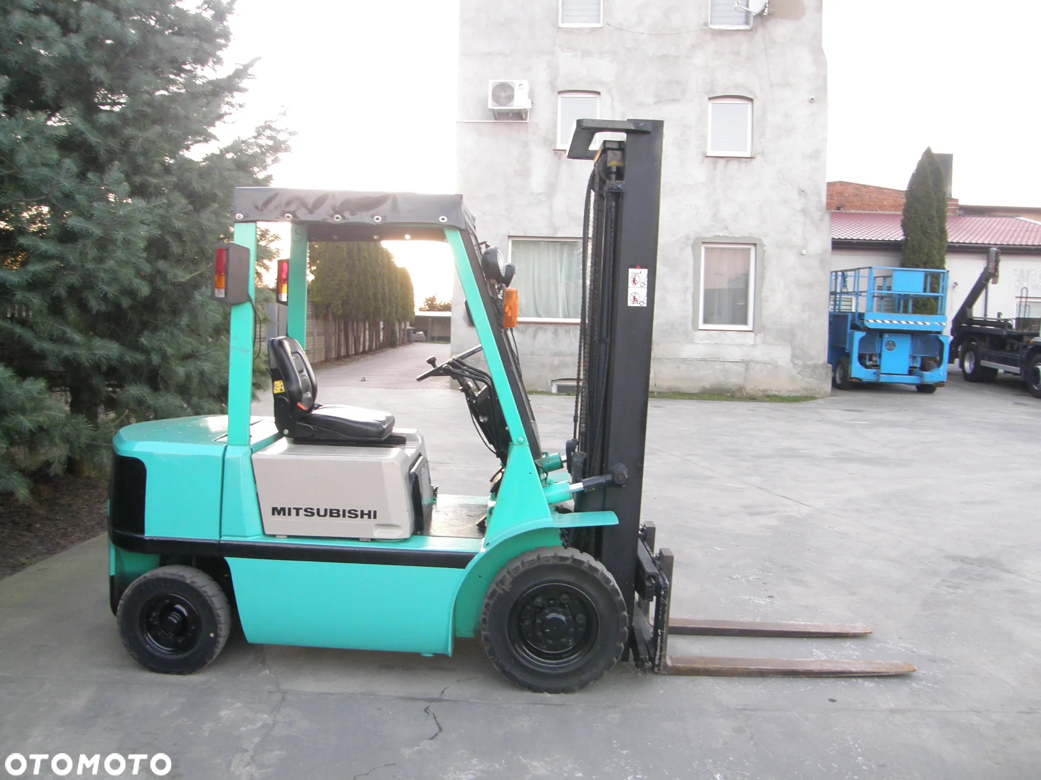 Mitsubishi FD25 przesuw wózek widłowy z Niemiec - 5