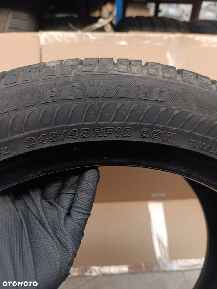 OPONA CAŁOROCZNA BRIDGESTONE DRIVEGUARD 245/45/18 RUNFLAT 7MM  1SZT - 6