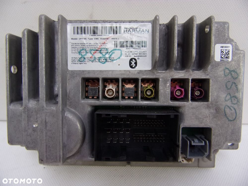 CHRYSLER PACIFICA 16- RADIO BT 68232026AK - 4