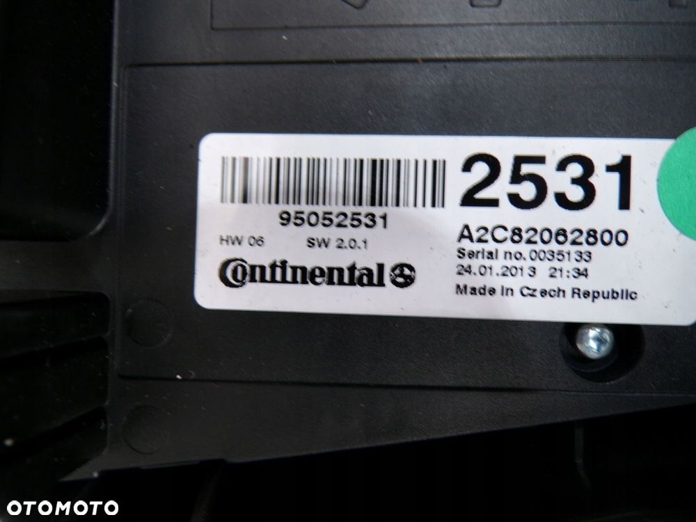 RADIO CD400 WYŚWIETLACZ OPEL MOKKA A 95369366 - 6