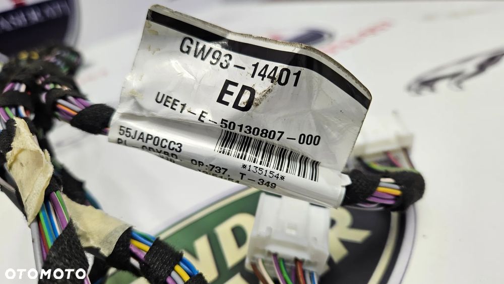 Jaguar XJ 351 LIFT 2015- Instalacja deski Wiązka kokpitu Przewody konsoli GW93-14401-ED - 5