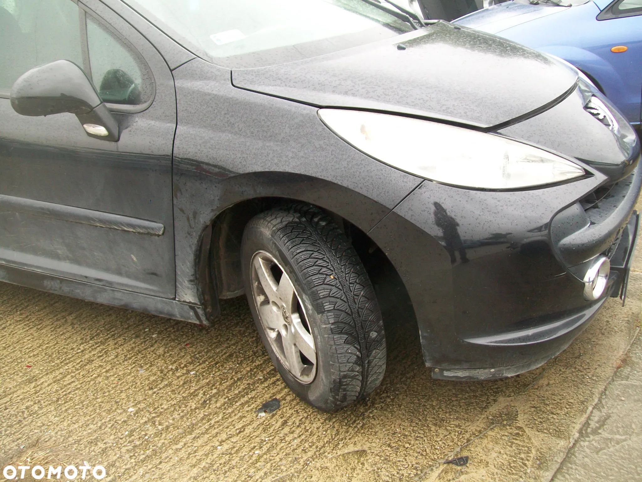 błotnik prawy peugeot 207 - 1