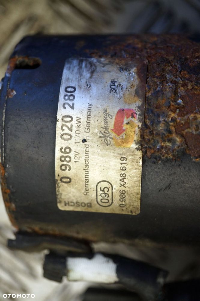 ROZRUSZNIK GOLF V 0986020280 VOLKSWAGEN 2003-2009 - 5