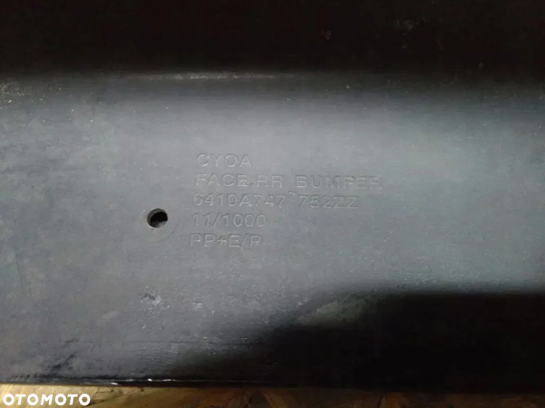 LANCER GT GTS SEDAN X 10 2008- zderzak tylny tył spoiler NAKŁADKA - 9